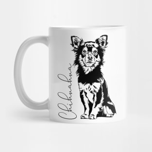 Chihuahua dog portrait Mug